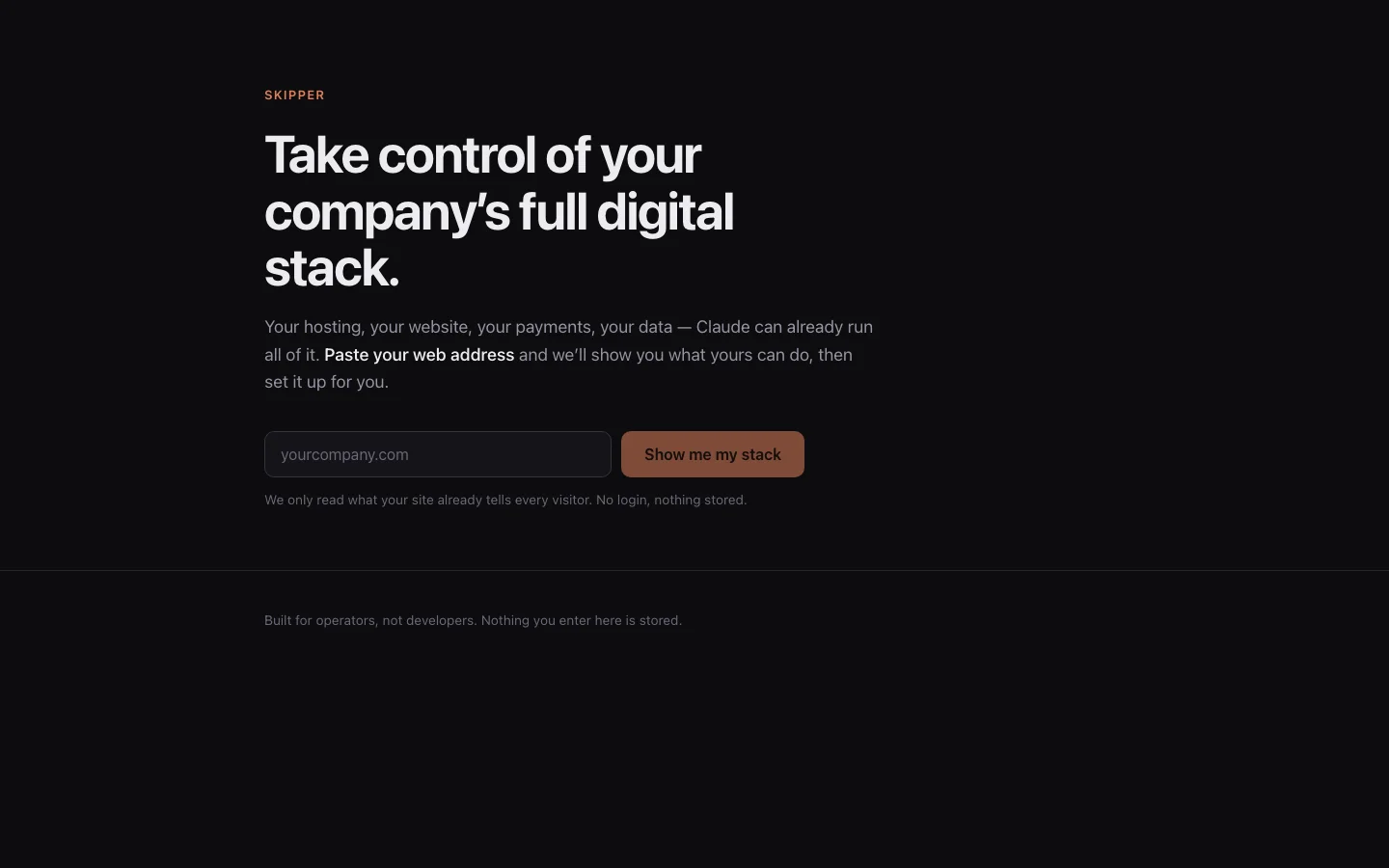 Claude Stack screenshot